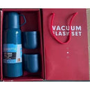 Kit Garrafa Térmica Vacuum Bottle Inox